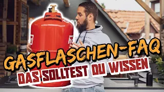 Gasflaschen Ratgeber: Wie groß sollte die Gasflasche sein? Gashahn richtig aufdrehen!