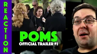 REACTION! Poms Trailer #1 - Diane Keaton Movie 2019