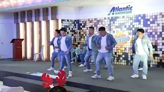 Cebu Atlantic hardware Christmas party 2022 grand champion retro dance competition