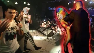 A CLOWN ATTACKED US ON STAGE!