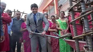 Fijian Attorney-General officiates at the ground breaking ceremony at Pt. Shreedhar Maharaj College