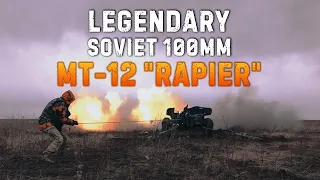 Legendary Soviet 100mm Anti-tank gun MT-12 "Rapier" | High Caliber Mayhem
