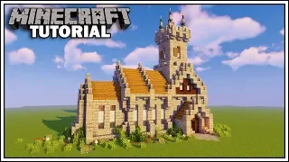 Minecraft Medieval Church Tutorial [How to Build]