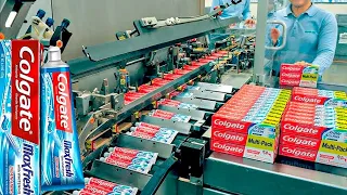 How COLGATE TOOTH Paste is Made 🦷 - Colgate Factory