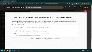 Solution of Oracle Cloud Infrastructure 2023 AI Foundations Associate 1Z0-1122-23 Free 100% Pass