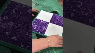 Quilt Block Tutorial 001 - Disappearing 4 Patch