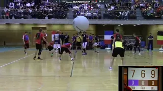 Kin-Ball World Cup 2017 Japan - Canada / France / Belgique H P1