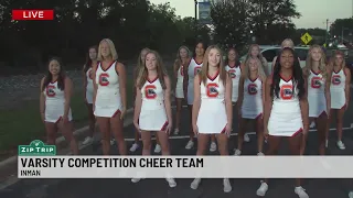 Zip Trip: Chapman High School Varsity Competition Cheer Team