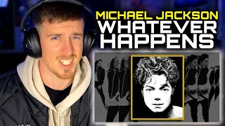 Michael Jackson - Whatever Happens (lyric video) FIRST TIME REACTION