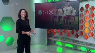 Globo Esporte RS - Inter chegou a 16 jogos de invencibilidade na vitória contra o Palmeiras