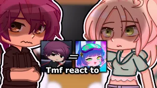 Tmf reacts to Drew as random Gacha Tiktoks || druffering || tws in desc ||