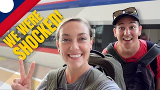 Riding the Laos-China Railway from Luang Prabang to Vang Vieng! 🇱🇦 Laos Travel Vlog 2023