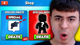 EMOTE GRATIS SECRET PE SHOP * STUMBLE GUYS * !