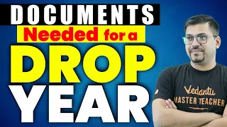 JEE 2024: Must Have Documents For JEE Drop Year | Complete Details | Harsh sir @VedantuMath