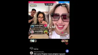 Pingkan Mambo live bareng Nikita Mirzani// Pingkan kebingungan usaha nikita