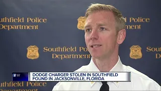 Stolen Dodge Charger found in Florida