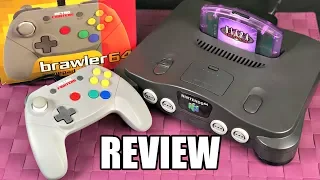 A Modern N64 Controller? Brawler64 Gamepad REVIEW w/ GamePlay