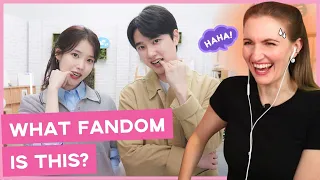 IU's Palette with D.O Reaction (WHAT FANDOM IS THIS?!!)