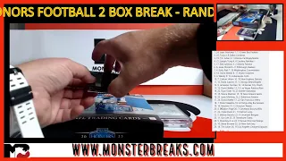 2022 PANINI HONORS FOOTBALL 2 BOX BREAK - RANDOM TEAMS #3