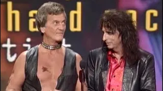 Alice Cooper & Pat Boone present Metallica best Heavy Metal band American Music Awards Jan 27th 1997