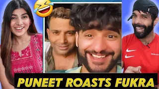 Puneet Superstar Roasts Fukra Insaan! (FUNNIEST MEMES) | REACTION