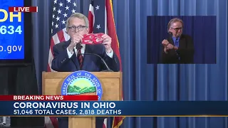 State of Ohio Governor DeWine coronavirus in Ohio full press conference 6/29/2020.