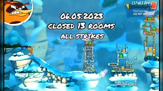 angry birds 2 clan battle 06.05.2023 closed 13 rooms (all strikes)