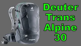 E-Bike - nach 10 Jahren neuer Rucksack - Deuter Trans Alpine 30