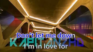 Don't Let Me Down by The Beatles Karaoke Major HD 10 (Minus One/Instrumental)