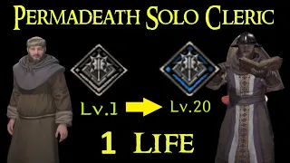 Permadeath Solo Cleric HR 0 to 20 - Dark and Darker