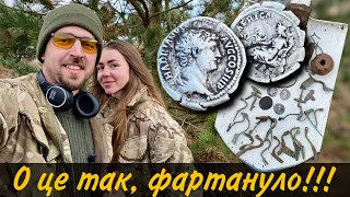 Заради таких емоцій варто займатись металопошуком!)Нечасті динарії та купа гарної металопластики!)