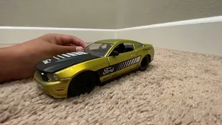 Jada toys 1/24 scale bigtime muscle  2010 Ford Mustang Gt review