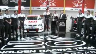 HOLDEN RACING TEAM UNVEIL 2010 BATHURST LIVERY - overlay