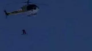 Mike Basich Heli Drop