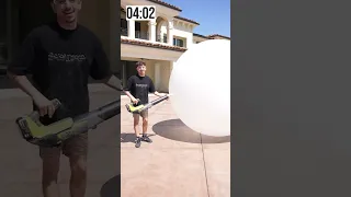 Blowing up the worlds biggest BALLOON