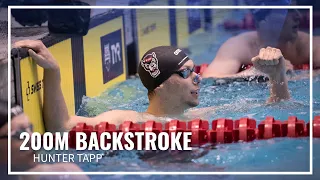 Hunter Tapp, Daniel Diehl, Jack Aikens Top Times in 200M Backstroke | TYR Pro Swim Series Knoxville