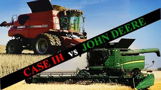 Combine comparison John Deere S780 vs. 9230 Case IH    Head to Head harvesters in 2020