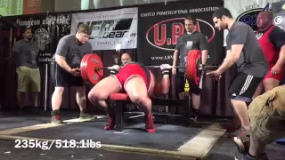 1,075kg/2,369.9lbs All-Time World Record Raw Total w/o wraps @ 138.8kg/305.9lbs