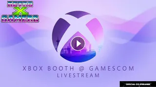 Xbox Booth @ gamescom 2022 Livestream by Retro X Gamers