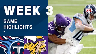 Titans vs. Vikings Week 3 Highlights | NFL 2020