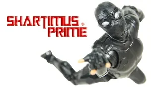 Marvel Legends Spider-Man Stealth Suit Far From Home Molten Man BAF Wave Action Figure Review