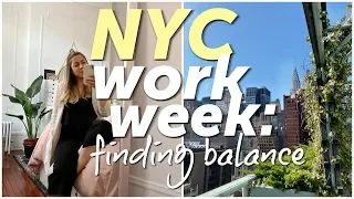 NYC Work Week in My Life: Rearranging my room, Finding Balance, & Exploring the UN!