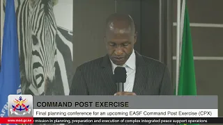 East Africa Standby Force holds Final Planning Conference for upcoming Command Post Exercise