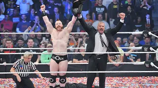 Sheamus cashes in Money in the Bank contract at Survivor Series 2015 on Roman Reigns