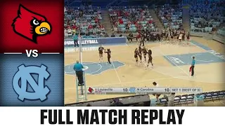 Louisville vs. North Carolina Full Match Replay | 2023 ACC Volleyball