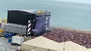 Fatboy Slim Live On The Beach! Entrance. 20 years since the historic Big Beach Boutique Brighton!