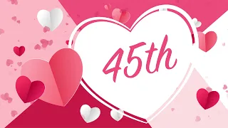 45th Wedding Anniversary Whatsapp Status