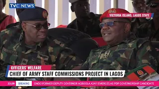 Chief Of Army Staff Commissions Project In Lagos