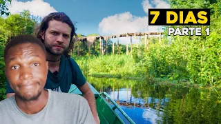 7 Dias Dentro da Floresta Amazônica   Parte 1- SERÁ QUE ELE SOBREVIVE?