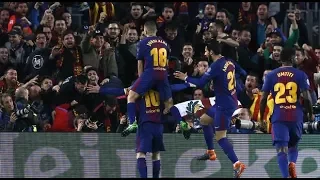 FC Barcelona ● ALL 141 GOALS 2017/18 (With Commentary) HD